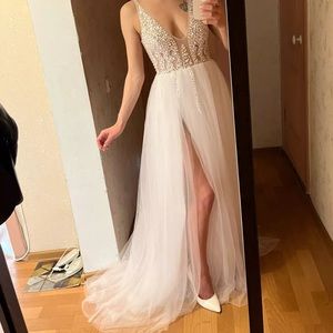 New White Wedding Dress